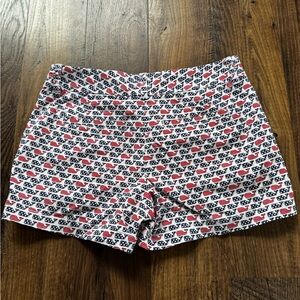 Vineyard Vines Red and Blue Patterned Women's Shorts